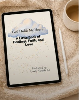 God Holds My Heart: A Preschool Workbook of Feelings, Faith, and Love
