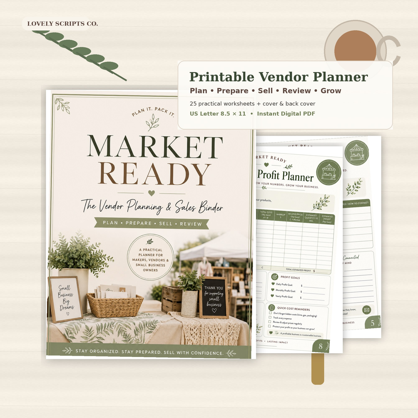 Market Ready Vendor Planner